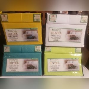 Twin Size Bamboo Sheet Set